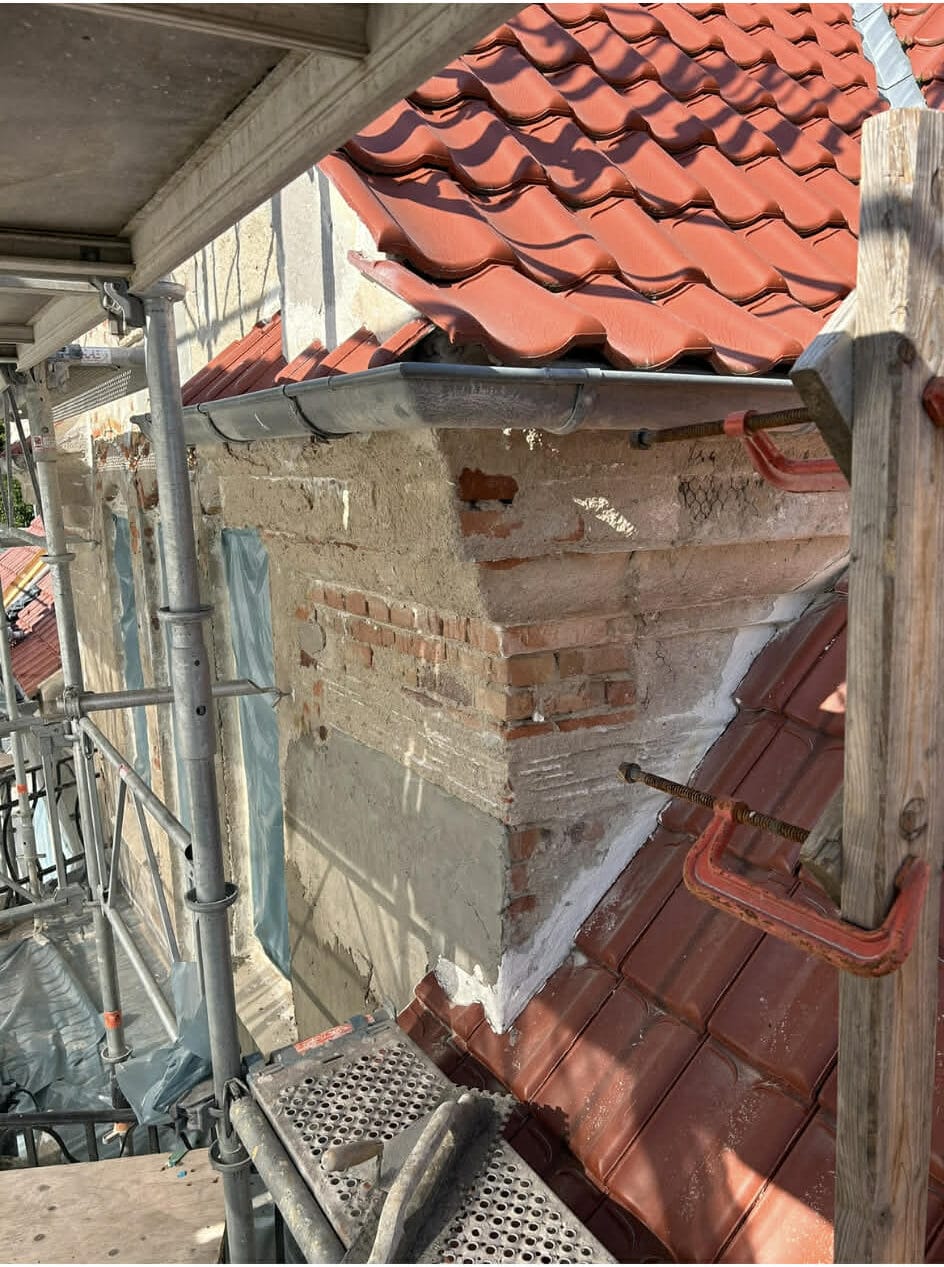 Murer vandskuring før